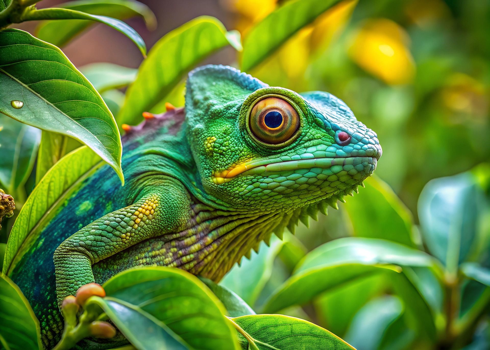 OUR VERY OWN CREEKER IGUANAS